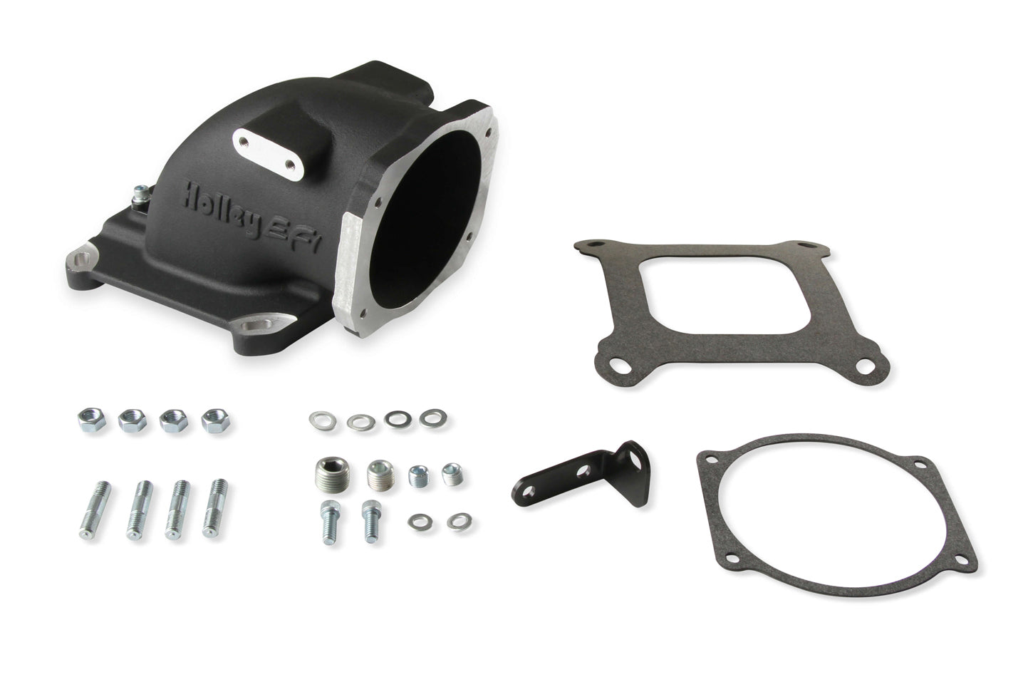 Holley EFI 300-240BK EFI Throttle Body Intake Elbow Holley EFI 300-240BK