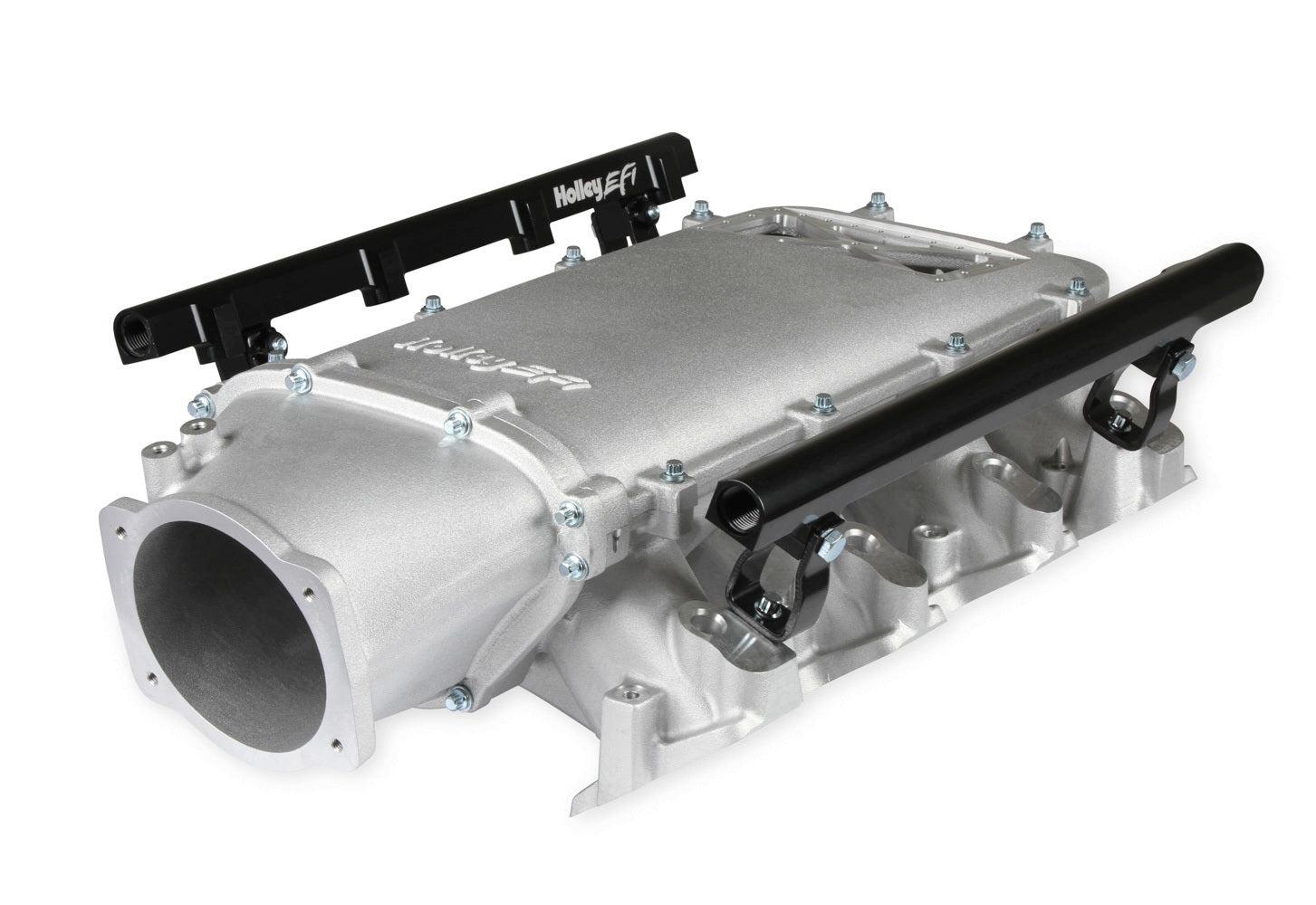 Holley EFI 300-682 LS3 Low Ram Intake Kit Single Injector Frt Feed Holley EFI 300-682