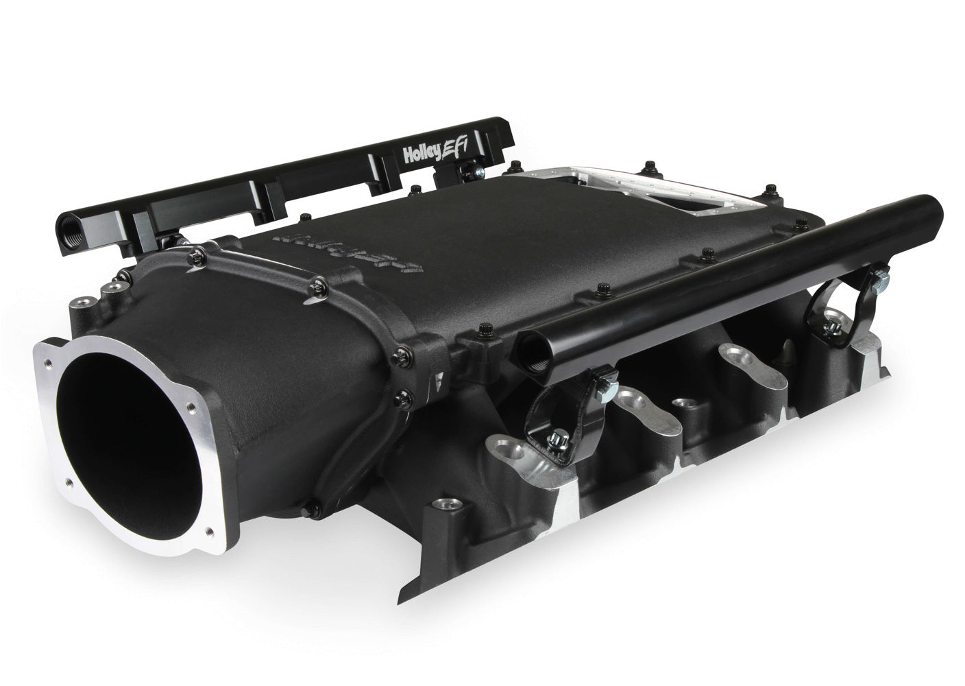 Holley EFI 300-682BK LS3 Low Ram Intake Kit Single Injector Frt Feed Holley EFI 300-682BK
