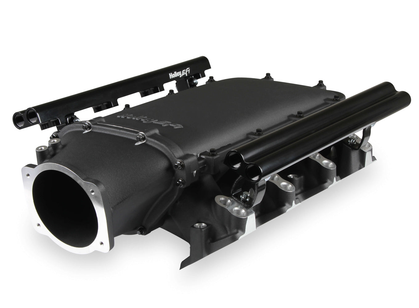 Holley EFI 300-684BK LS3 Low Ram Intake Kit Dual Injector Front Feed Holley EFI 300-684BK