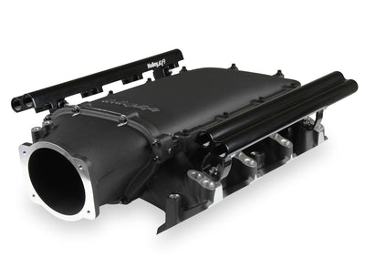 Holley EFI 300-684BK LS3 Low Ram Intake Kit Dual Injector Front Feed Holley EFI 300-684BK