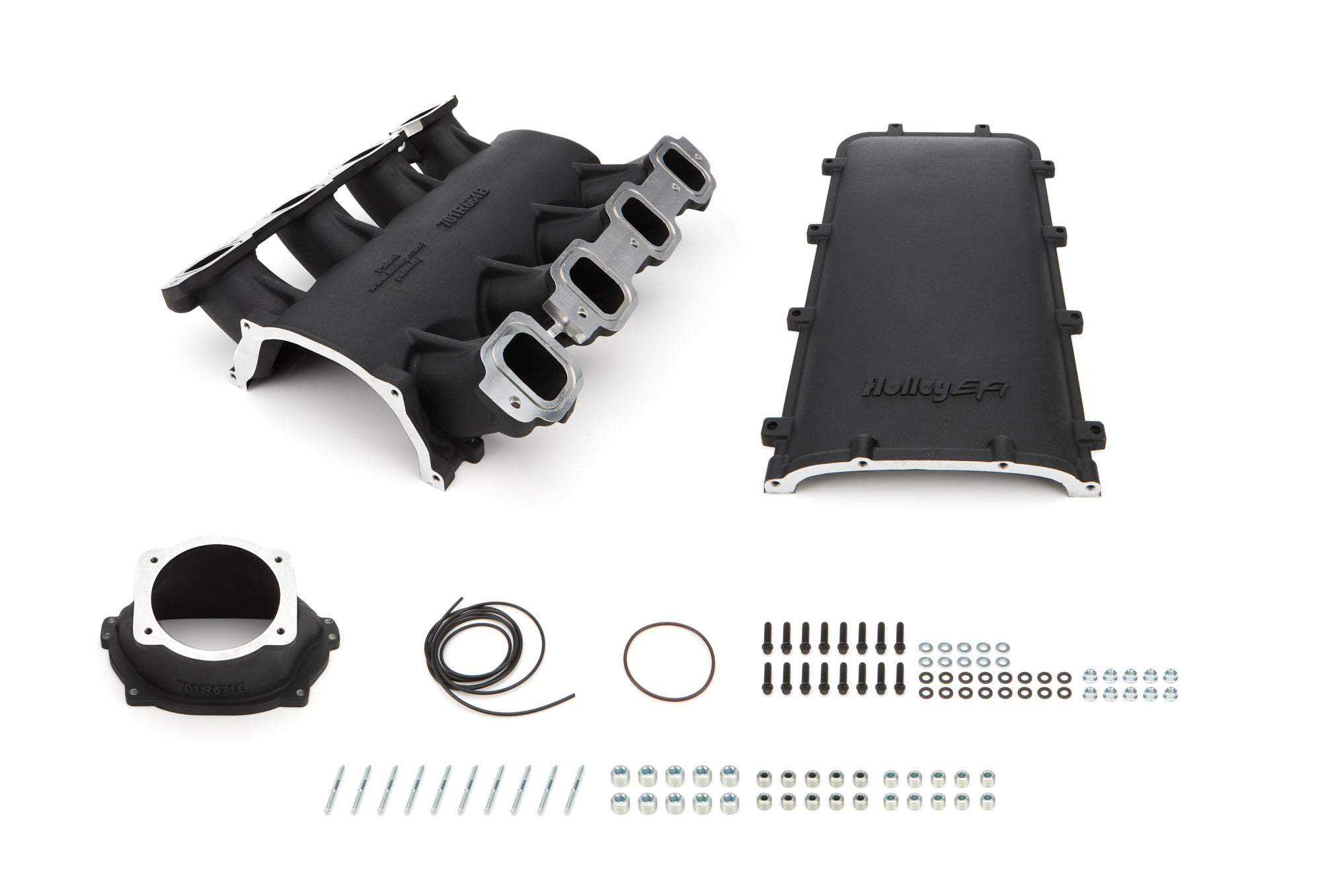 Holley EFI 300-716BK GM GenV LT Ultra Lo-Ram Intake Manifold Kit Holley EFI 300-716BK