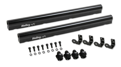 Holley EFI 534-232 Billet Fuel Rail Kit - OE LS7 Intake/HP Injs Holley EFI 534-232