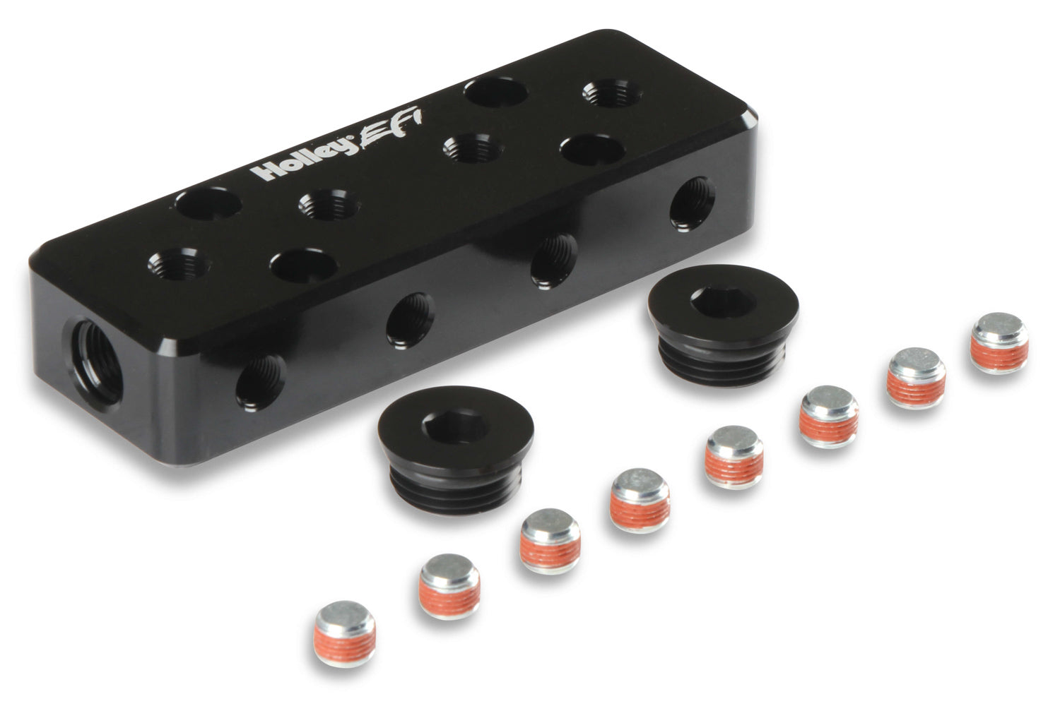 Holley EFI 534-52 EFI Vacuum Manifold - w/12 1/8npt Ports Holley EFI 534-52