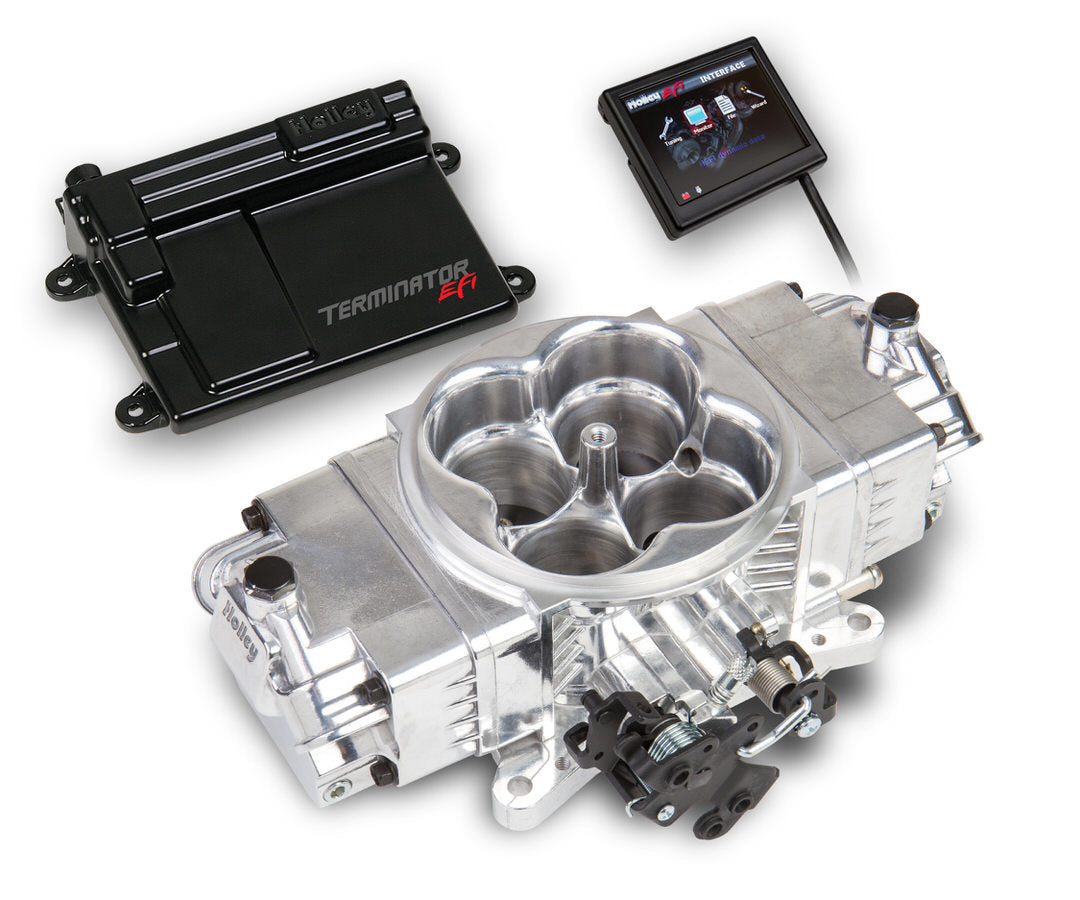 Holley EFI 550-440 Terminator Stealth EFI Kit - Shiny Holley EFI 550-440