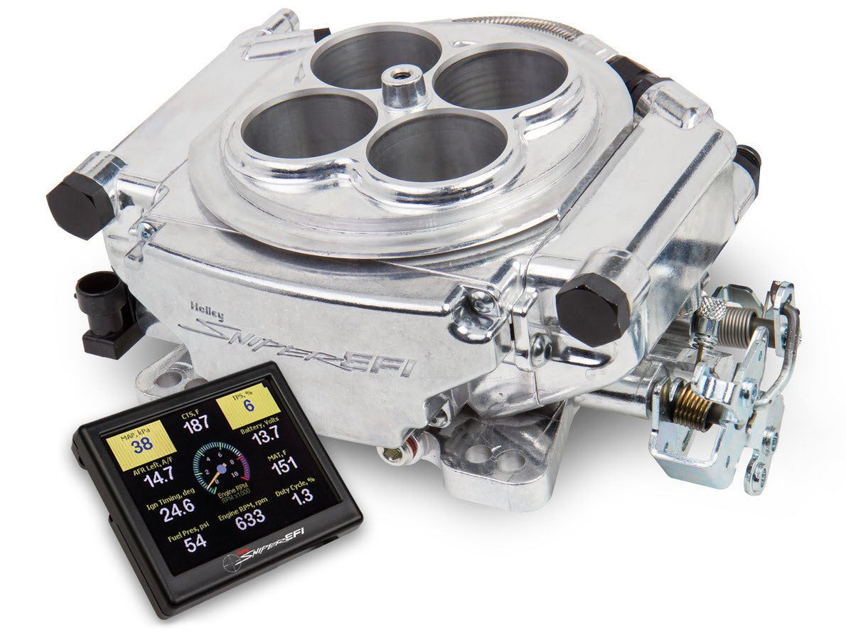 Holley EFI 550-510 Sniper EFI Kit Shiny Finish Holley EFI 550-510
