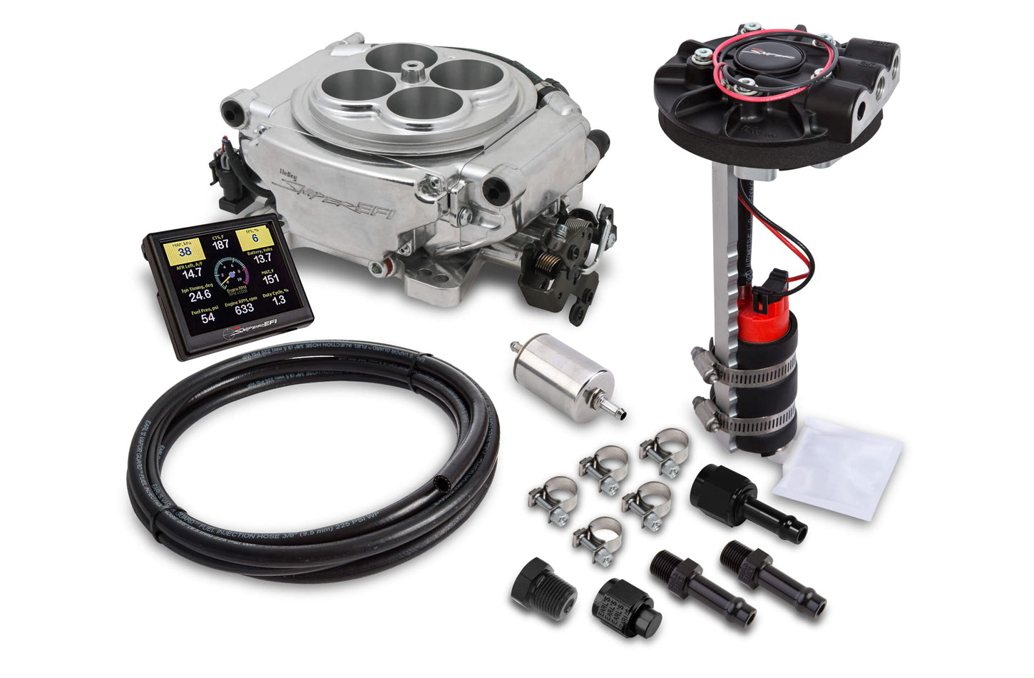 Holley EFI 550-510D Sniper EFI Master Kit Returnless Style Holley EFI 550-510D
