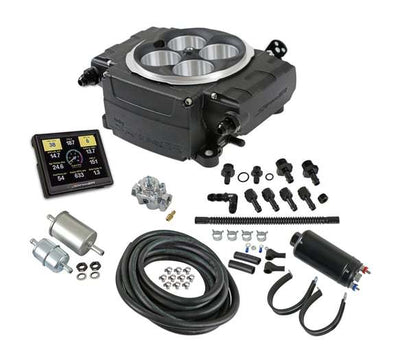 Holley EFI 550-511-3XK Sniper EFI Master Kit Black Finish Holley EFI 550-511-3XK