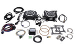 Holley EFI 550-528 Sniper 4150 2x4 EFI Kit - Black Holley EFI 550-528