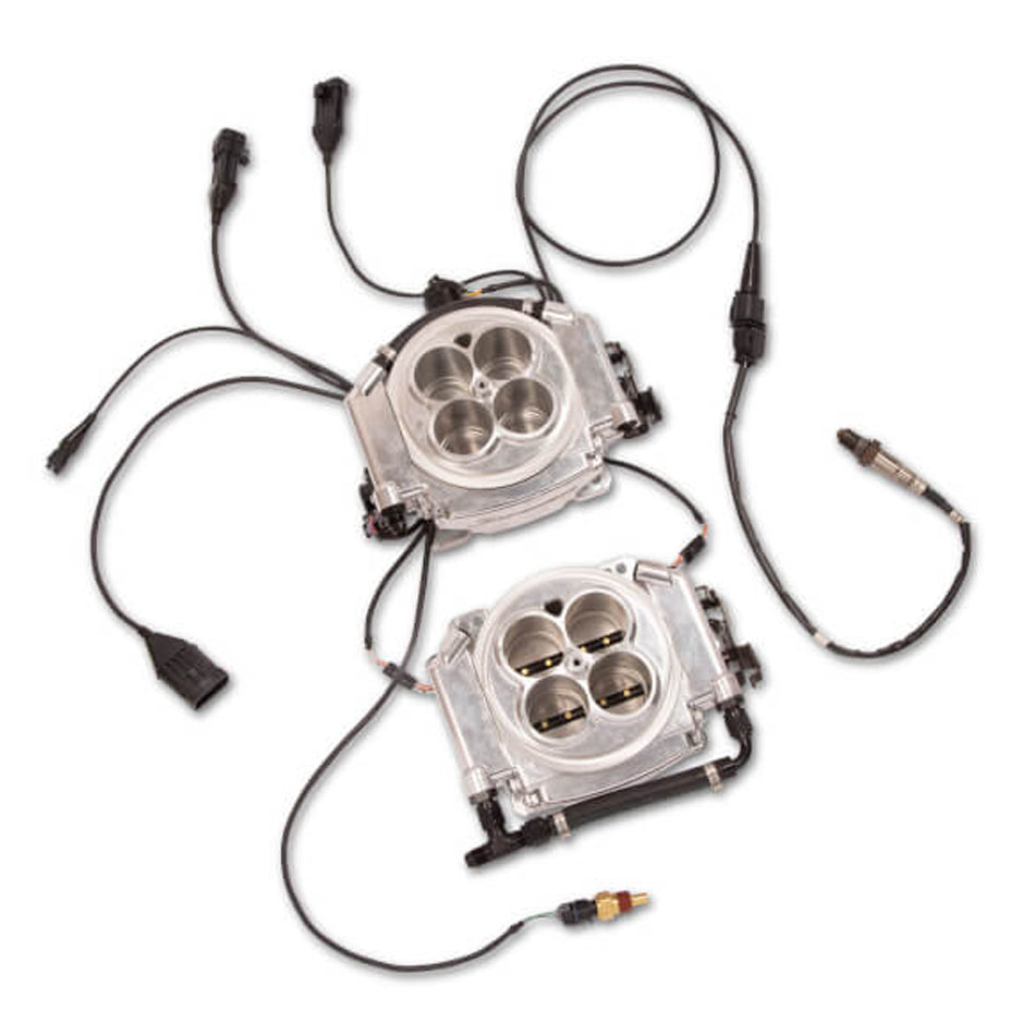 Holley EFI 550-531 Super Sniper 4150 2x4 EFI Kit - Polished Holley EFI 550-531