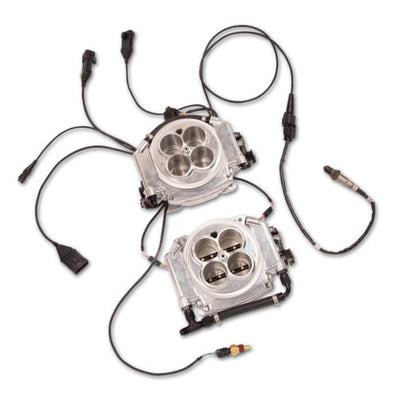 Holley EFI 550-531 Super Sniper 4150 2x4 EFI Kit - Polished Holley EFI 550-531