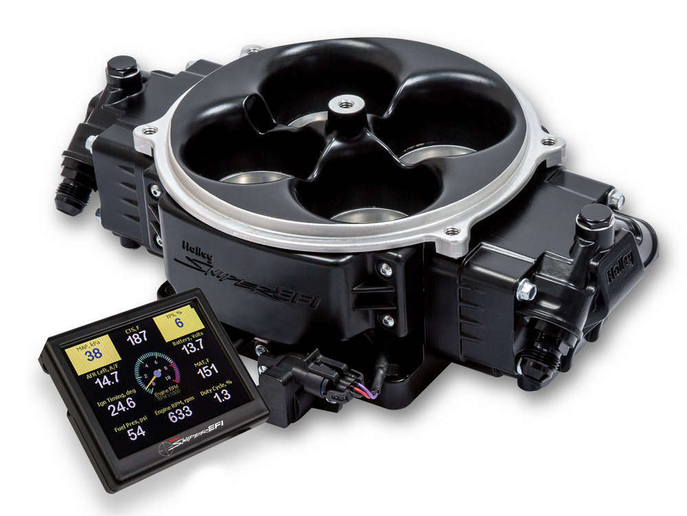 Holley EFI 550-842 Sniper 4500 EFI Stealth System Black Finish Holley EFI 550-842