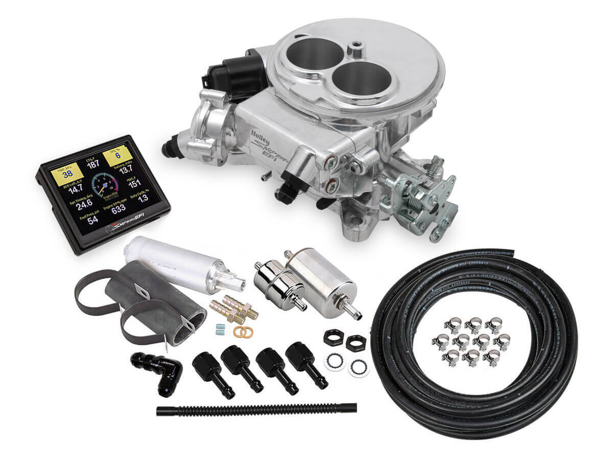 Holley EFI 550-849K Sniper EFI Self-Tuning Master Kit Holley EFI 550-849K