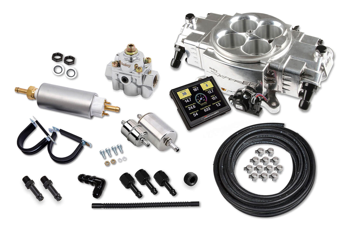 Holley EFI 550-870K 4150 Sniper Stealth Master Kit Holley EFI 550-870K