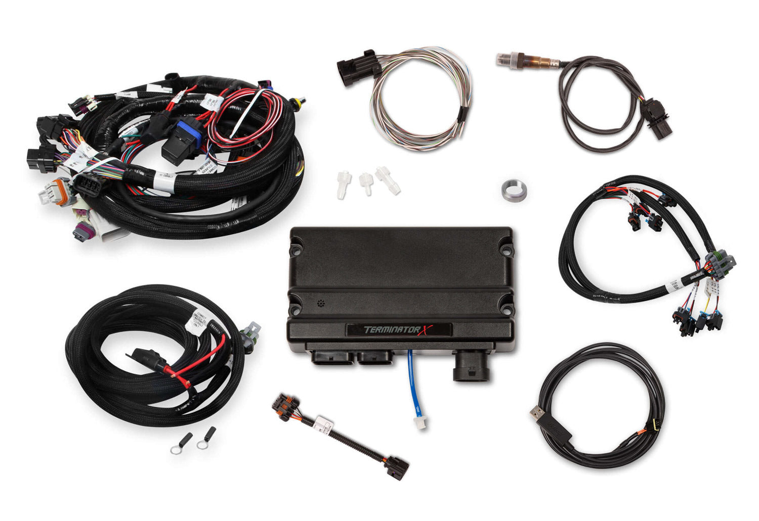Holley EFI 550-904T Terminator X MPFI Kit GM LS Early Truck Holley EFI 550-904T