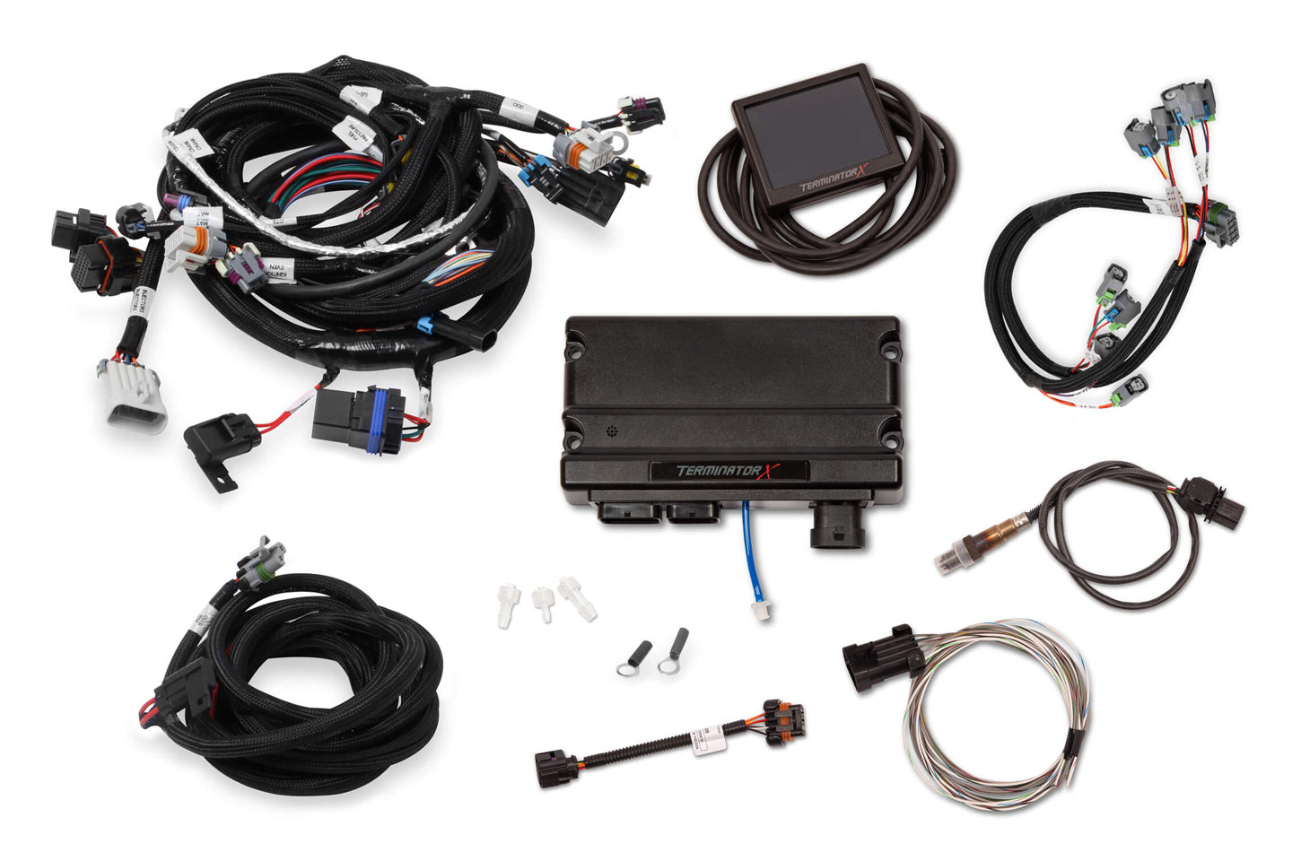 Holley EFI 550-909 Terminator -X MPFI Kit GM LS1 w/EV6 Inj Harness Holley EFI 550-909
