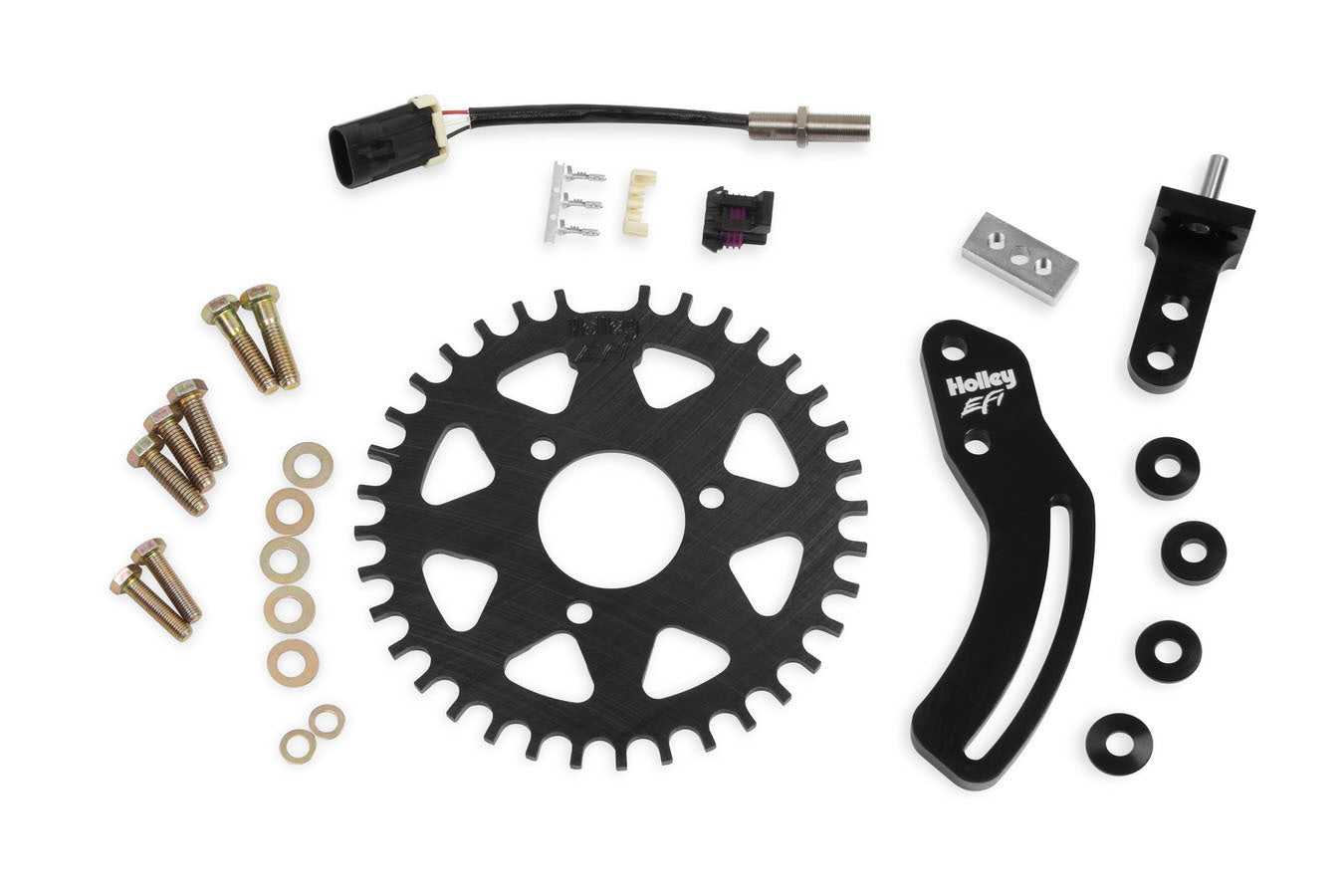 Holley EFI 556-116 Crank Trigger Kit - SBC 8in 36-1 Tooth Holley EFI 556-116