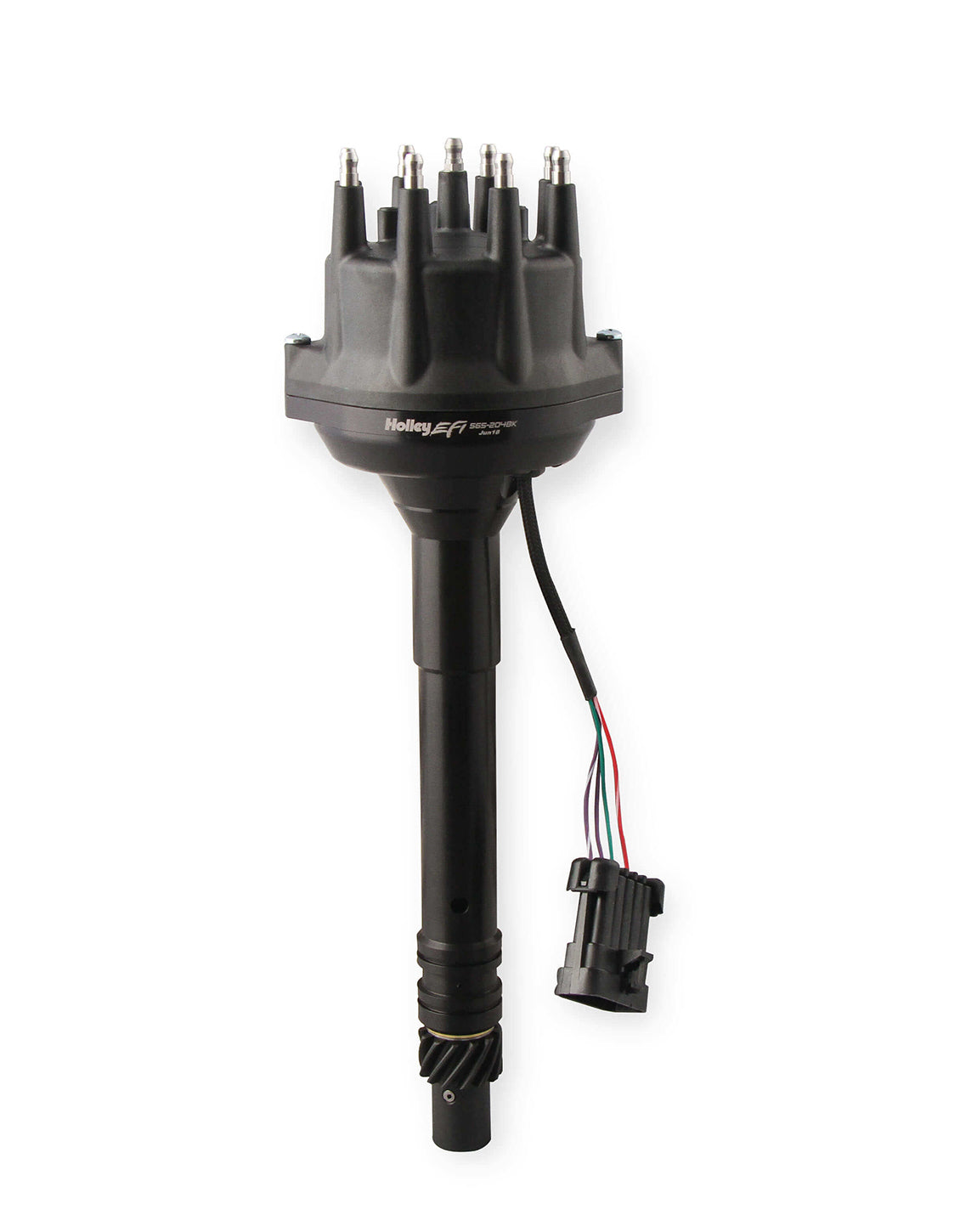 Holley EFI 565-200BK Dual Sync Distributor EFI - Chevy V8 - Black Holley EFI 565-200BK