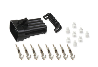 Holley EFI 570-200 Metripack  8-Pin Male Black Holley EFI 570-200