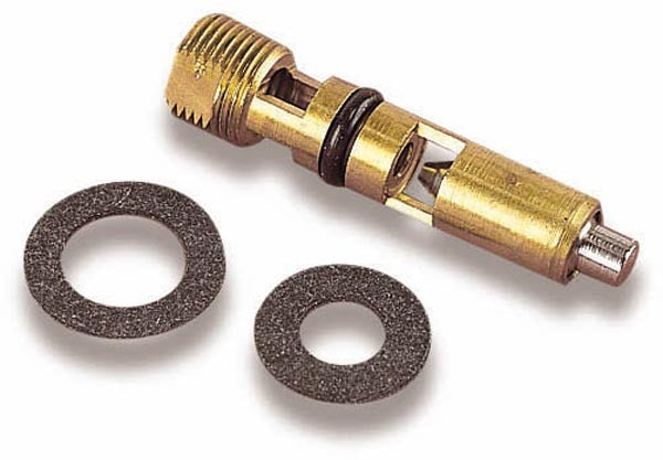 Holley 6-501-2 Inlet Needle Steel; Seat Size 0.097 in.; Adjustable; Holley 6-501-2