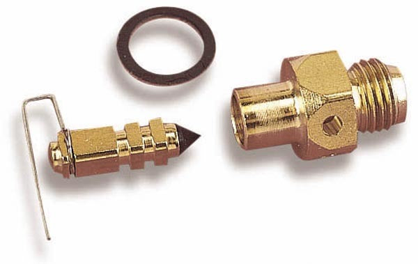 Holley 6-510 Inlet Needle Viton; Non-Adjustable; 0.110 in. Seat Size; Holley 6-510