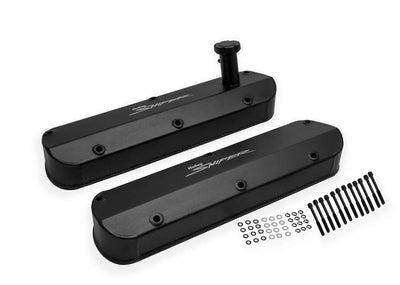 Holley 890013B Sniper Fabricated Valve Covers  SBF Tall Holley 890013B