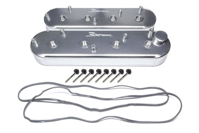 Holley 890014 Sniper Fabricated Valve Covers  SGM LS Tall Holley 890014