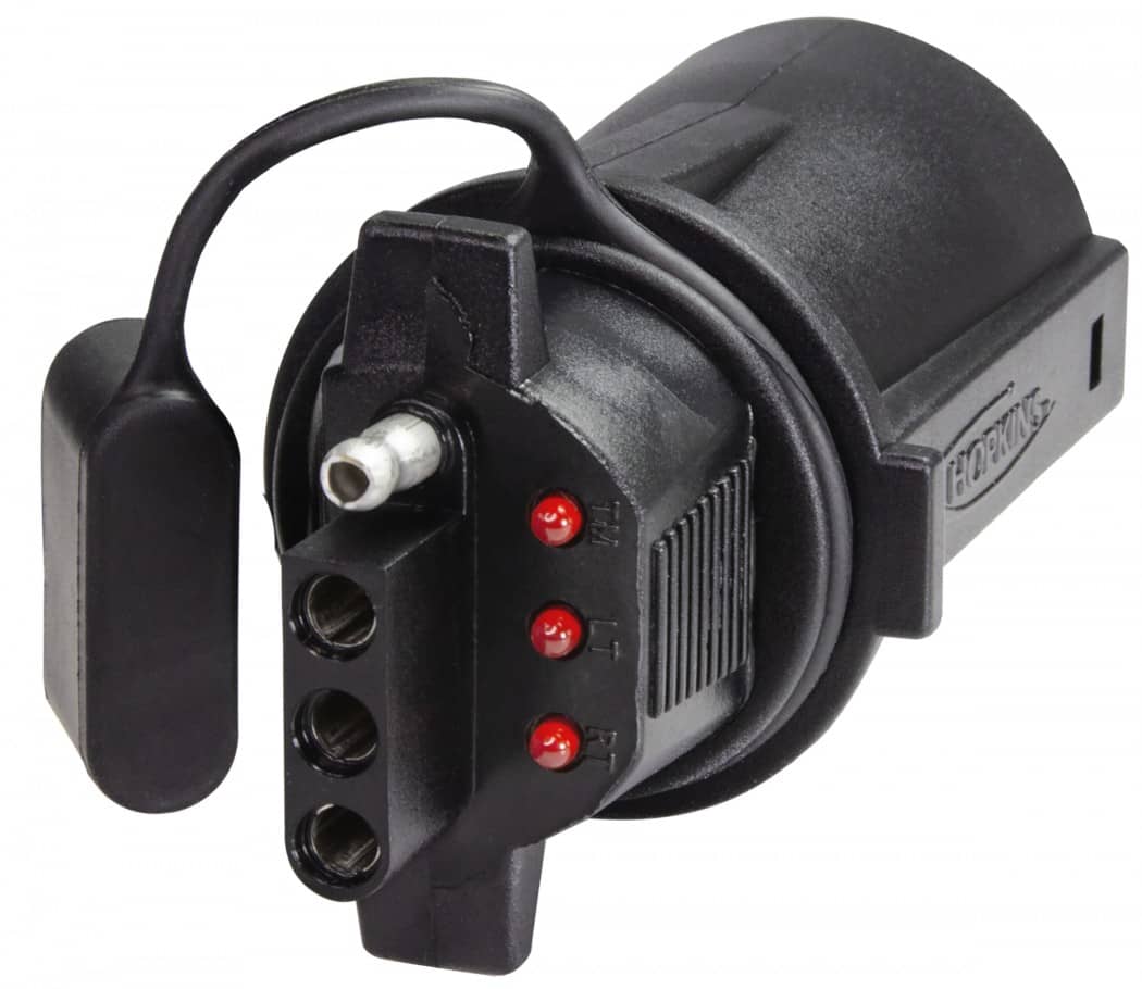 Hopkins Towing Solution 47345 ADAPTOR 7-RV TO 4-FLAT Hopkins Towing Solution 47345