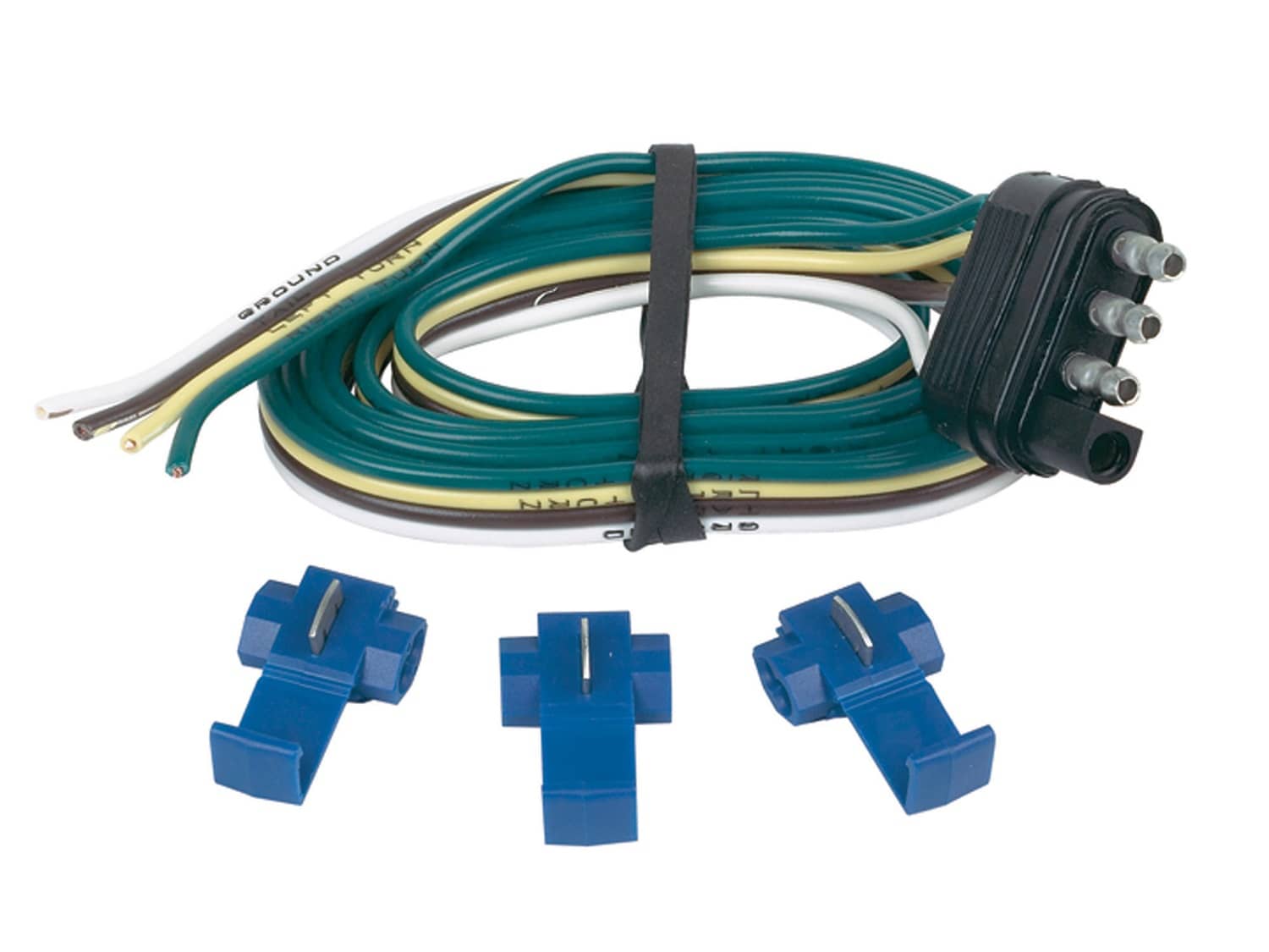 Hopkins Towing Solution 48125 TRAILER END 4 WIRE MALE Hopkins Towing Solution 48125