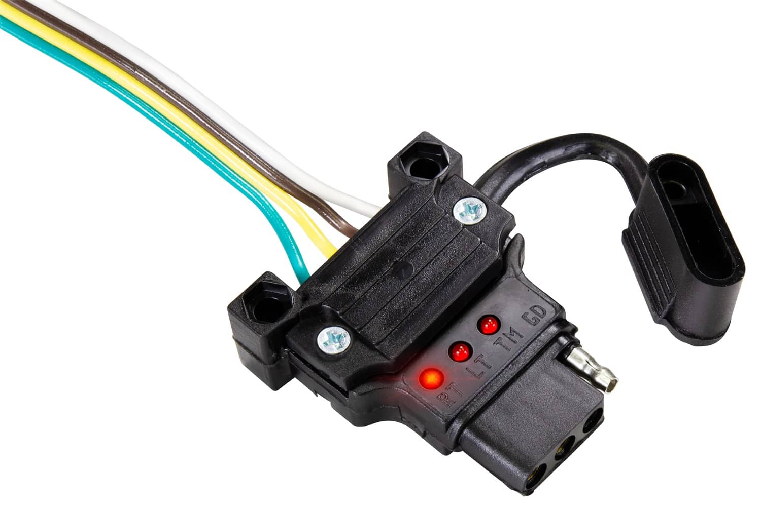 Hopkins Towing Solution 48190 QUIK FIX 4 WIRE FLAT Hopkins Towing Solution 48190