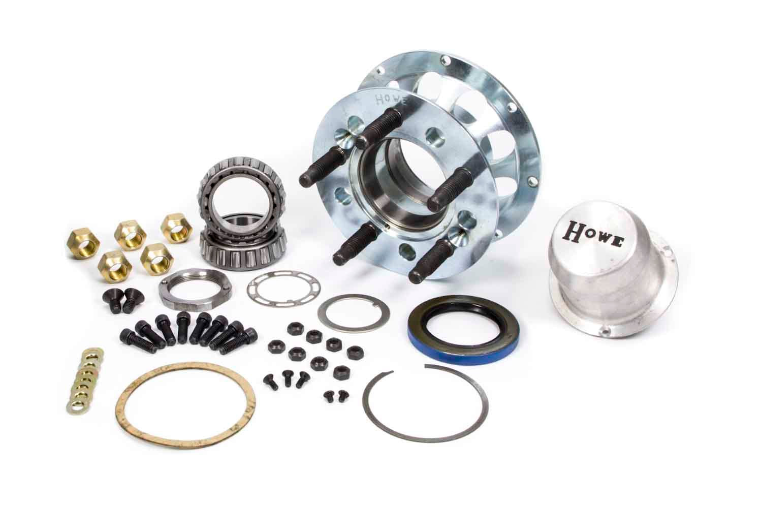 Howe 205118 Steel 5X5 Front Hub Assembly 8 Bolt Howe 205118