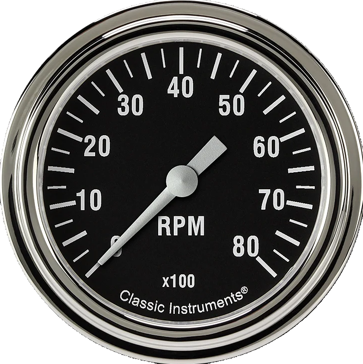 Classic Instruments HR383SLF Hot Rod 2 5/8" Tachometer Classic Instruments HR383SLF