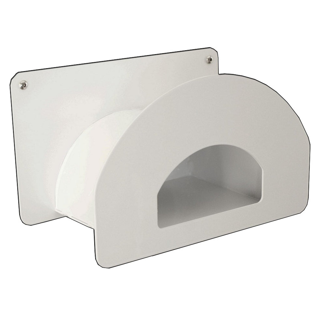 Hepner Racing Products HRP6281-WHT Air Hose Rack With Cubby White Hepner Racing Products HRP6281-WHT