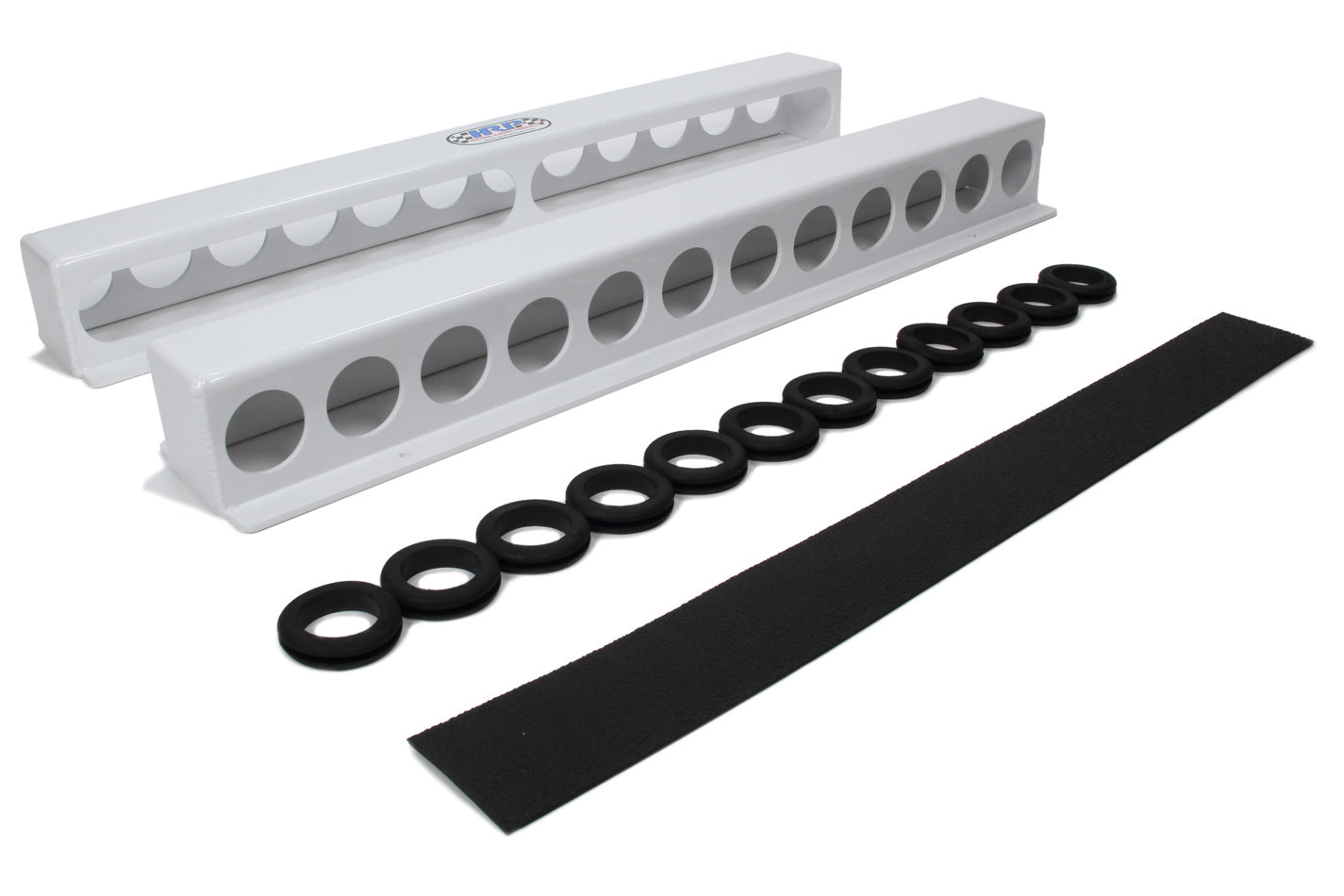 Hepner Racing Products HRP6350-WHT Torsion Bar Rack Holds 12 Sprint Bars White Hepner Racing Products HRP6350-WHT