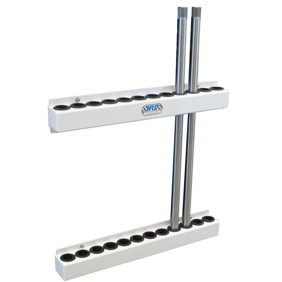 Hepner Racing Products HRP6351-WHT Torsion Bar Rack for Midget Bars White Hepner Racing Products HRP6351-WHT