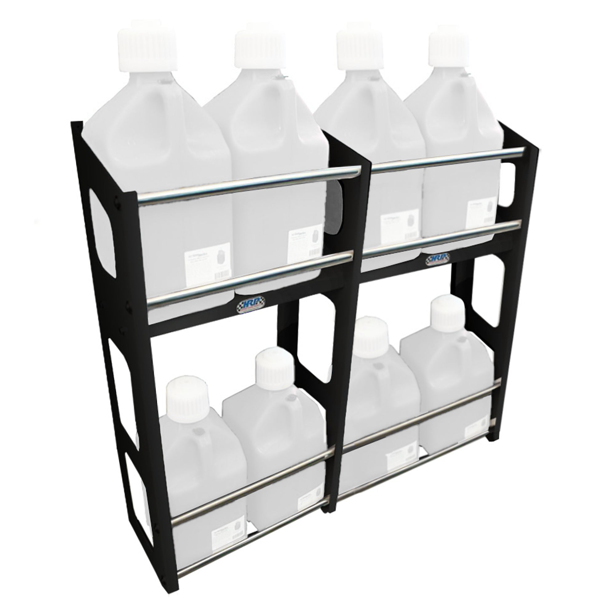 Hepner Racing Products HRP6359-8-BLK Jug Rack 8  Position Black Hepner Racing Products HRP6359-8-BLK