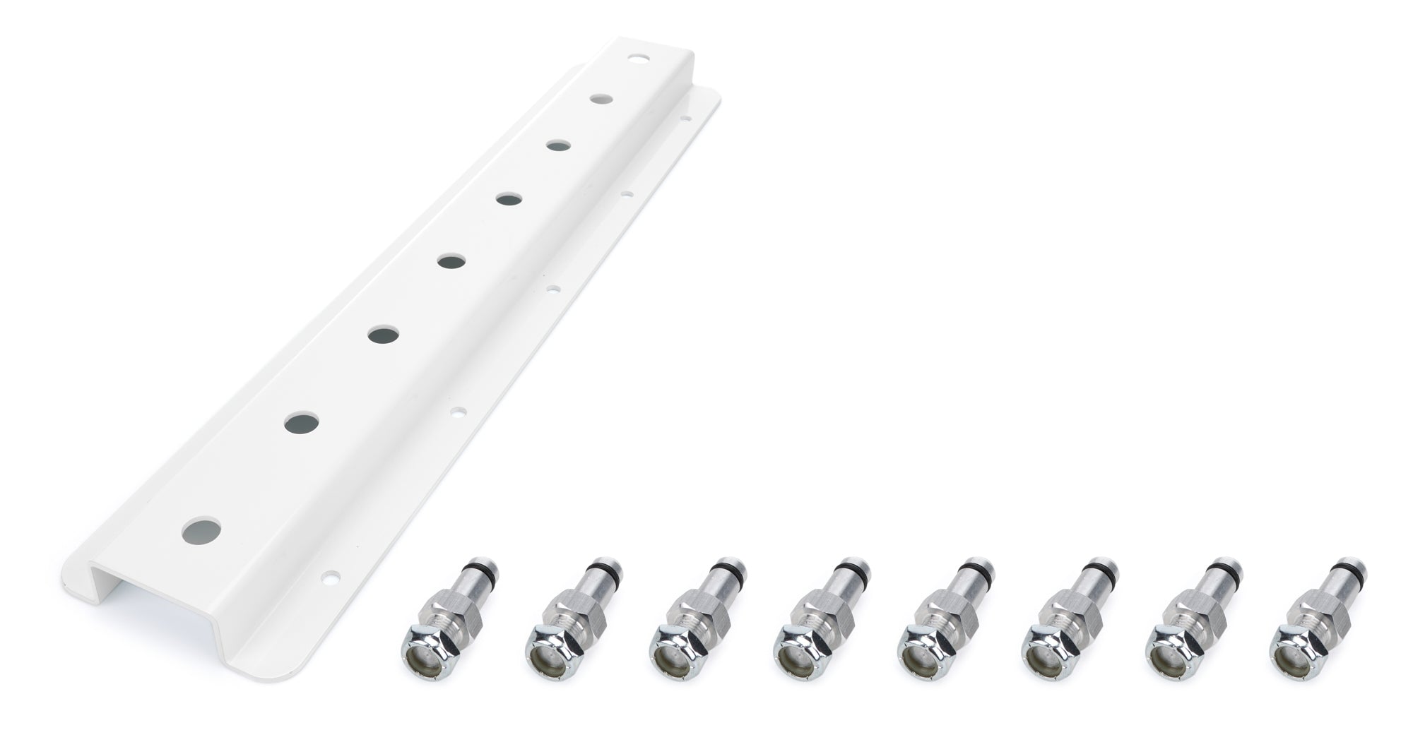 Hepner Racing Products HRP6523S-20-WHT Radius Rod Insert Top Mt Single Stack 20in Long Hepner Racing Products HRP6523S-20-WHT