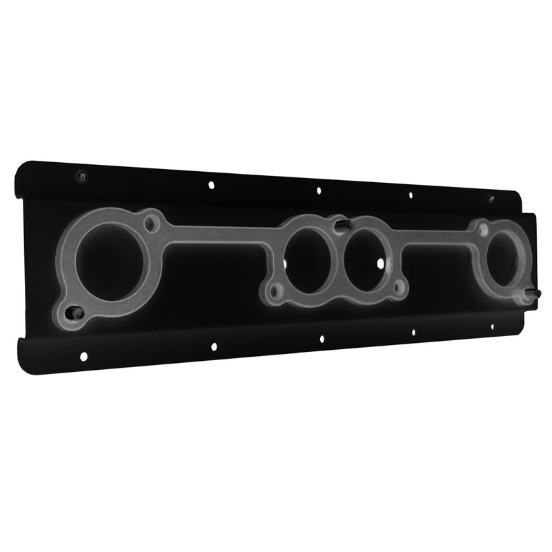 Hepner Racing Products HRP6700F-BLK Header Rack Spreadport Flat Mount Black Hepner Racing Products HRP6700F-BLK