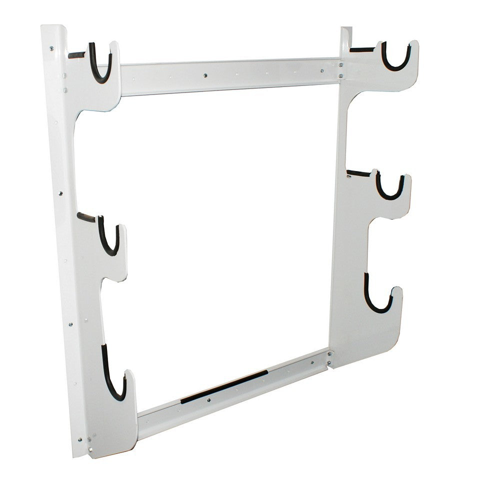 Hepner Racing Products HRP6776-WHT Axle Rack 2 Front Axles 1 Rear End Hepner Racing Products HRP6776-WHT