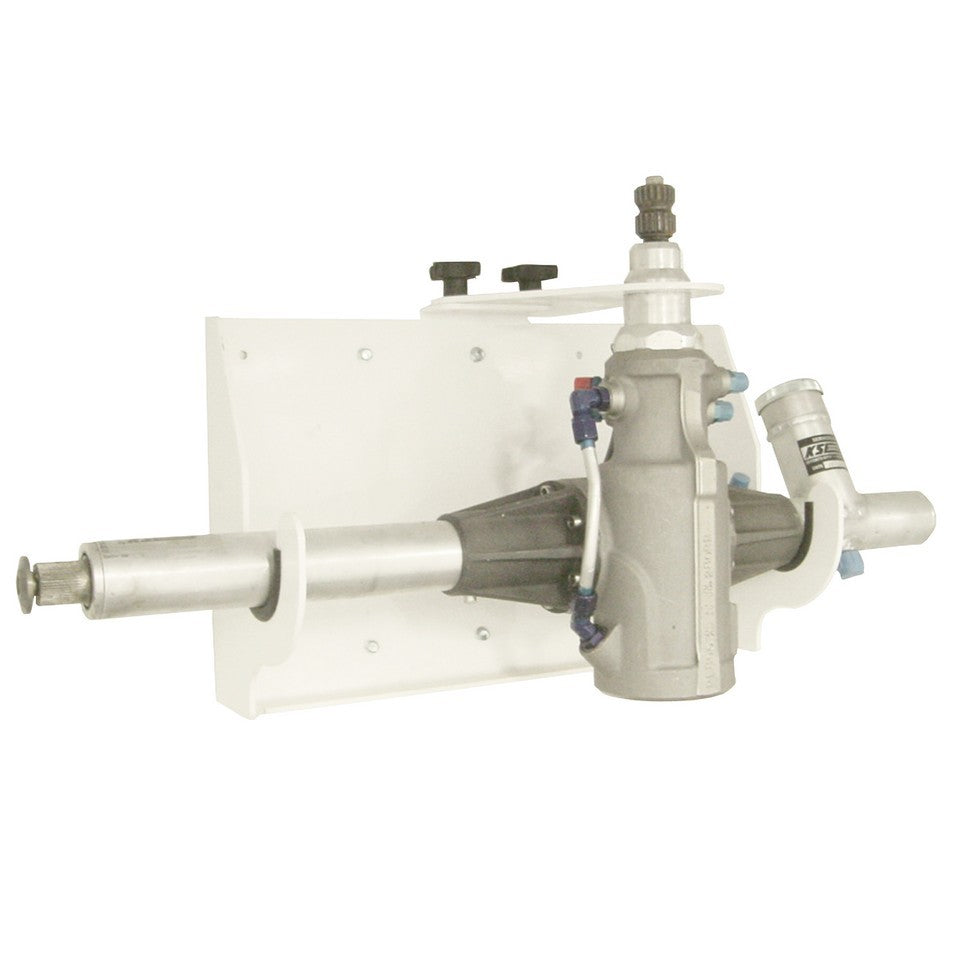 Hepner Racing Products HRP6780-1-WHT Steering Gear Rack - Std Powder Coat - White Hepner Racing Products HRP6780-1-WHT