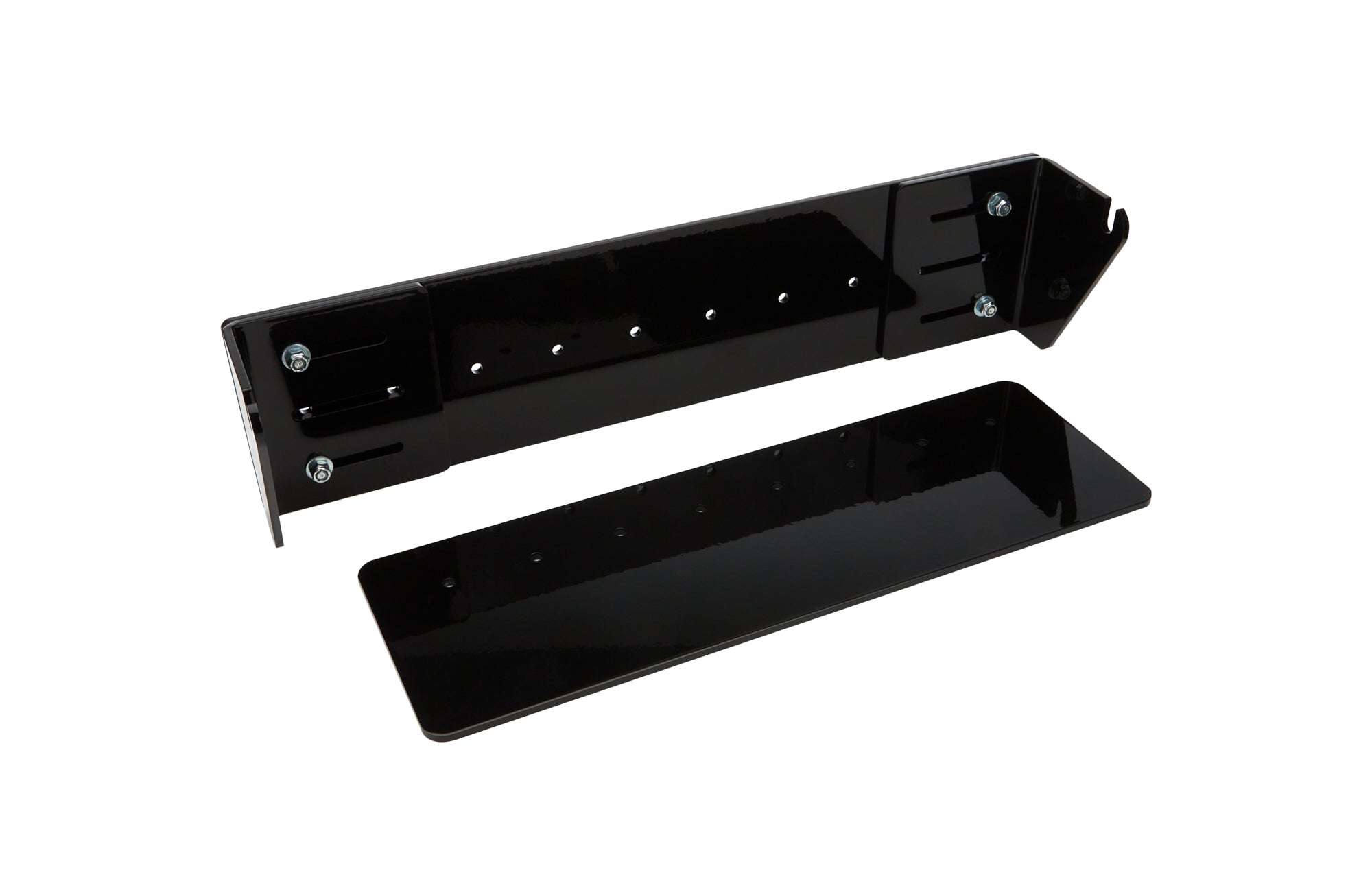 Hepner Racing Products HRP6783-BLK Fuel Cell Mount Adjustable For Sprint Hepner Racing Products HRP6783-BLK