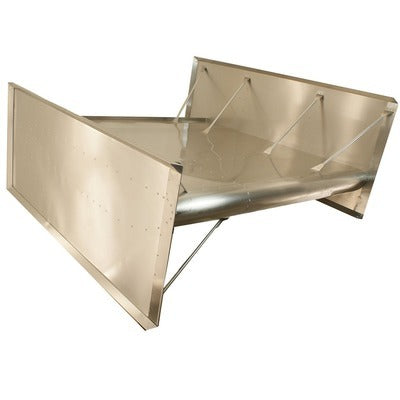 Hepner Racing Products STW0500B-FS Top Wing Flat w/Super Side Boards Hepner Racing Products STW0500B-FS
