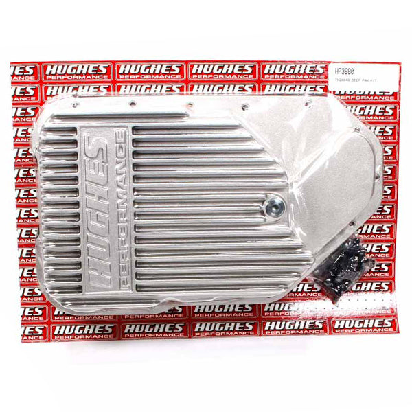 Hughes HP3880 Aluminum Trans Pan Deep GM TH200R4 Hughes HP3880
