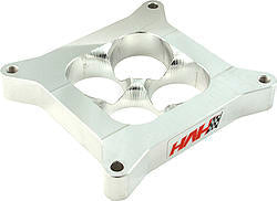 High Velocity Heads SS4150-1AL 1in. Super Sucker Alm. Carb. Spacer - 4150 High Velocity Heads SS4150-1AL