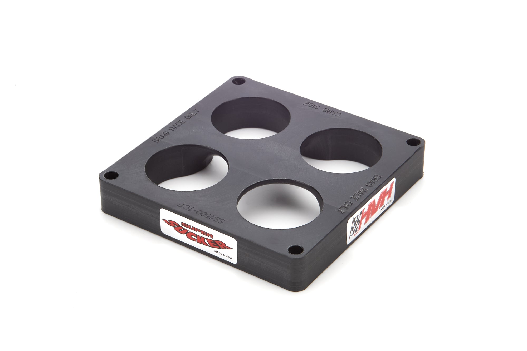 High Velocity Heads SS4500-1CN 1in Super Sucker Carb. Spacer Nylon - 4500 High Velocity Heads SS4500-1CN