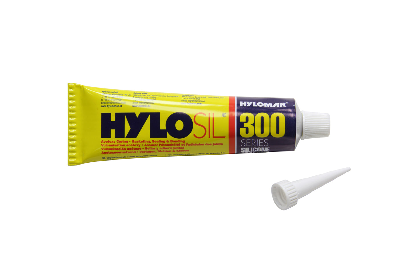 Hylomar 61411 Hylosil Hi-Temp Silicone RTV Sealant 3.0oz Tube Hylomar 61411