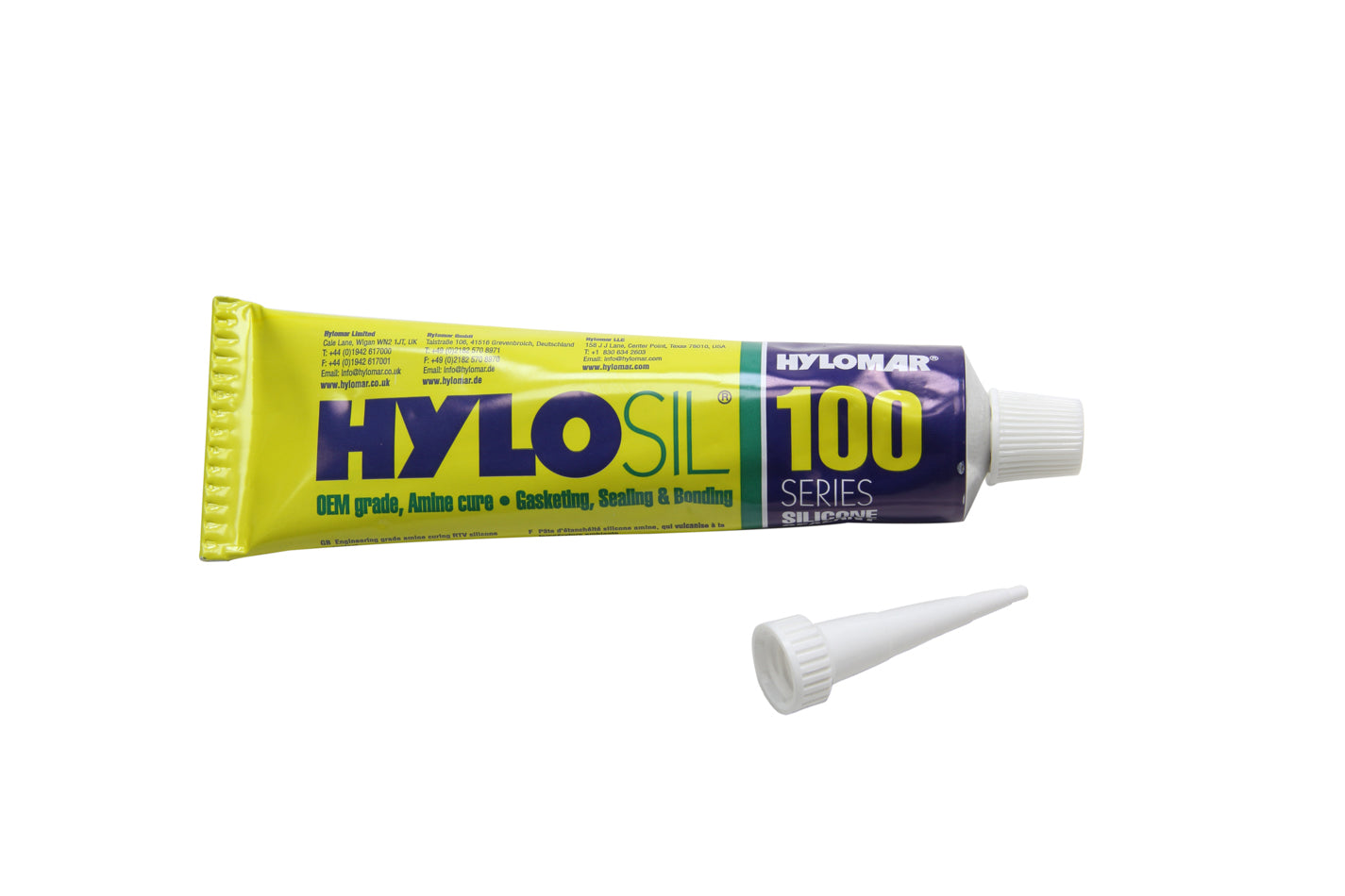 Hylomar 61413 Hylosil Black Silicone RTV Sealant 3.0oz Tube Hylomar 61413