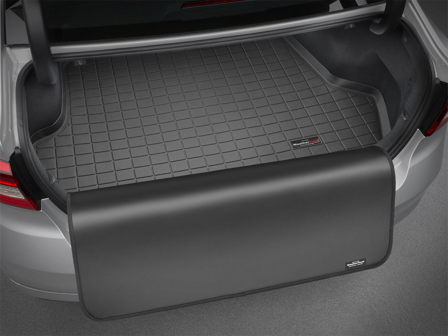 Weathertech 40534SK Cargo Liner w/Bumper Protector; Black; Weathertech 40534SK