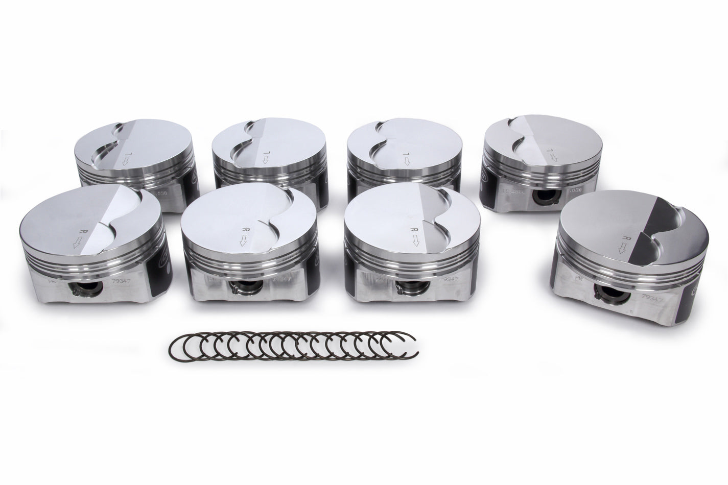 Icon Forged Pistons IC545C.STD LS 5.3L FT Forged Piston Set 3.780 Bore Icon Forged Pistons IC545C.STD