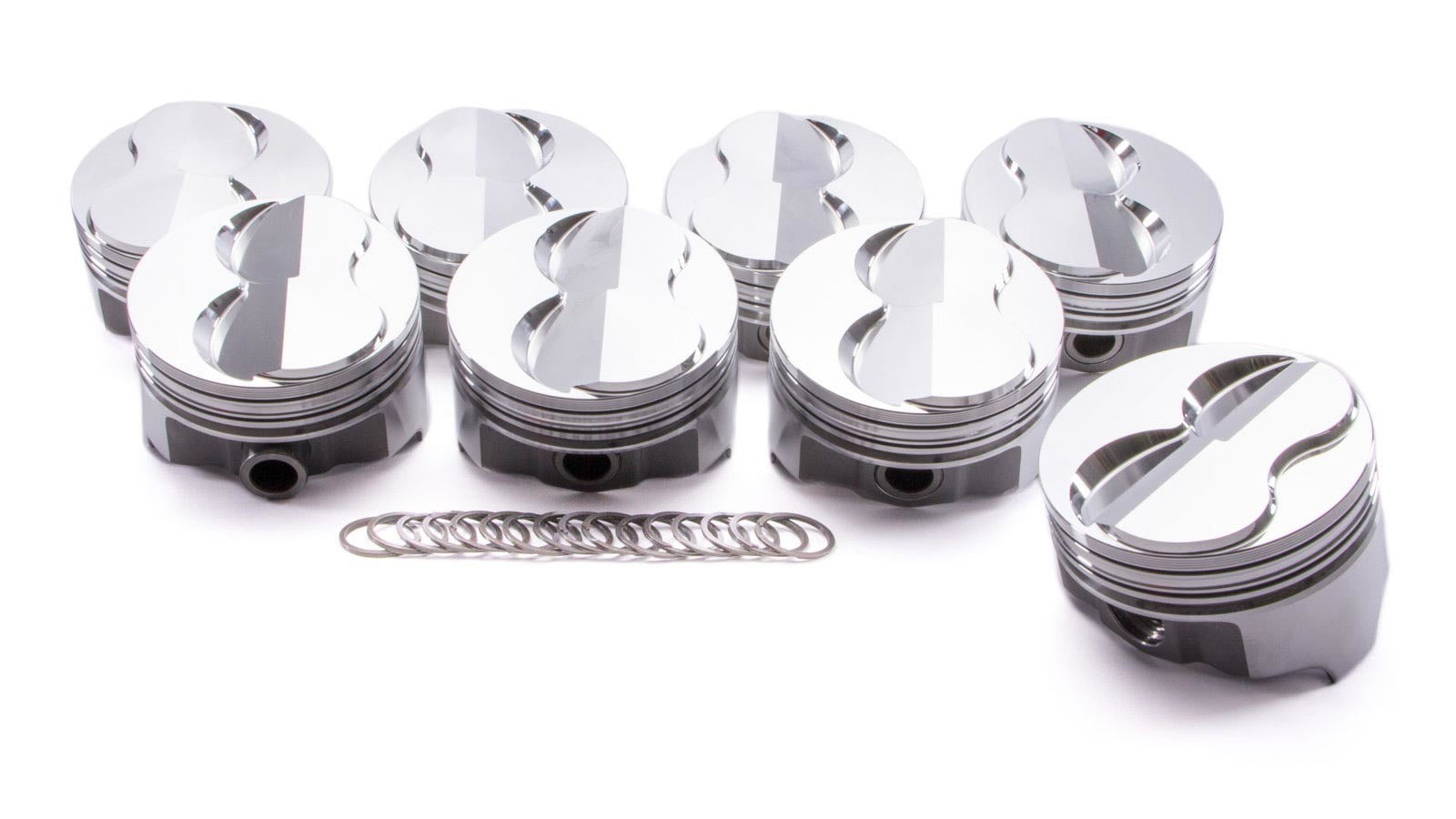 Icon Forged Pistons IC777.030 BBC Forged Domed Piston Set 4.280 Bore +18cc Icon Forged Pistons IC777.030